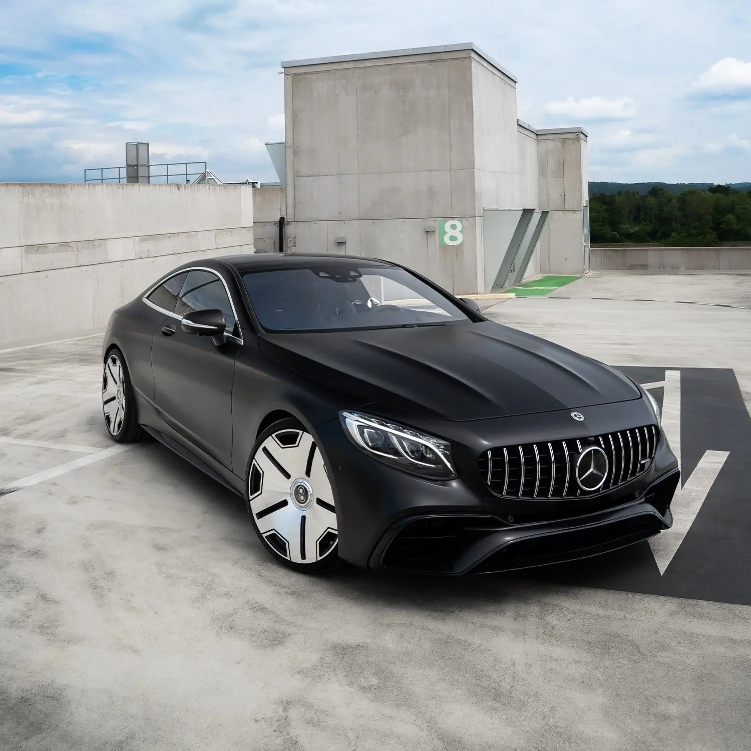 Radi8 R8L01 Silver 22 Inch Wheels for Mercedes-Benz S63 AMG – Perfect Fitment