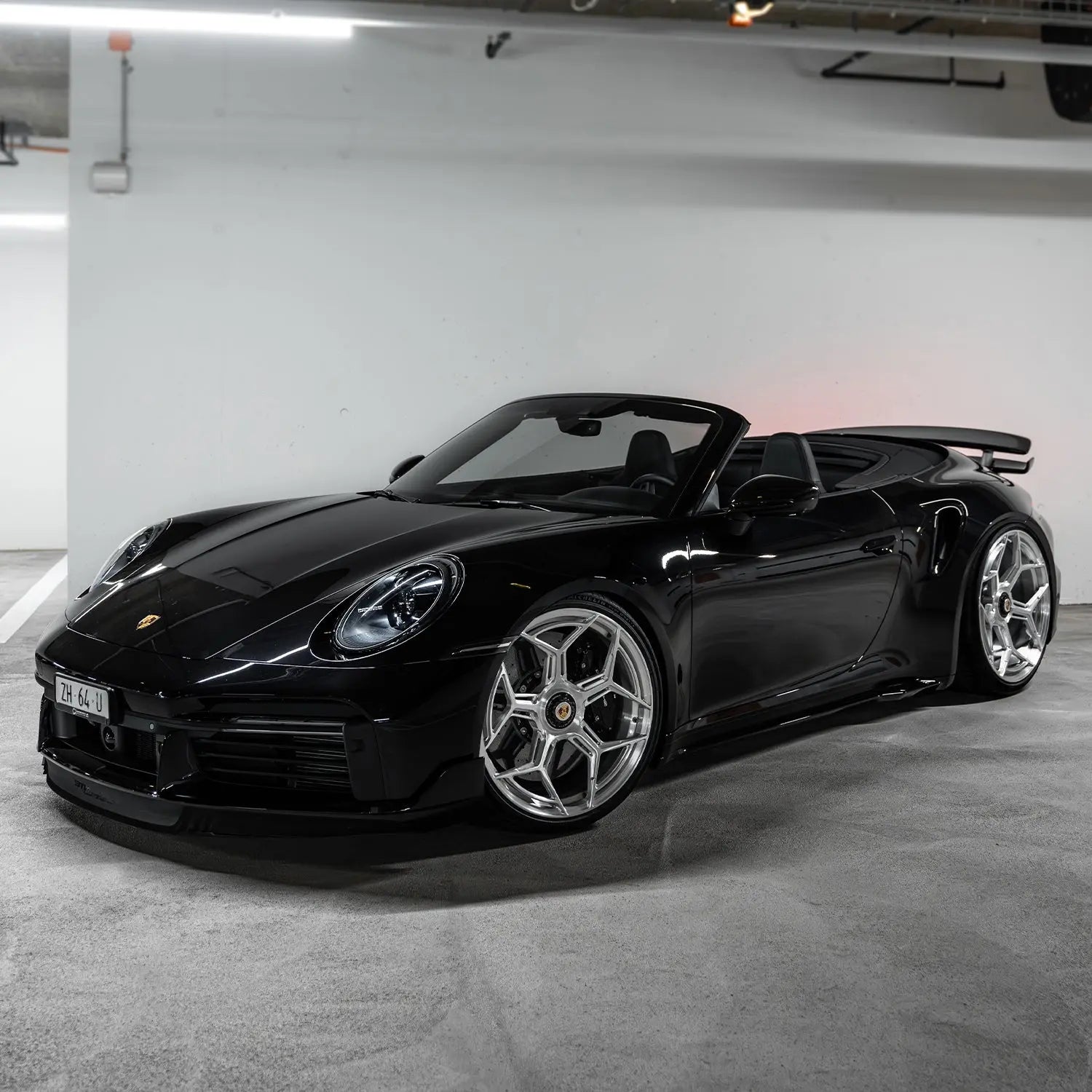 Porsche 992 Turbo S Radi8 R804.C Silver forged wheels – lightweight 21 inch custom rims