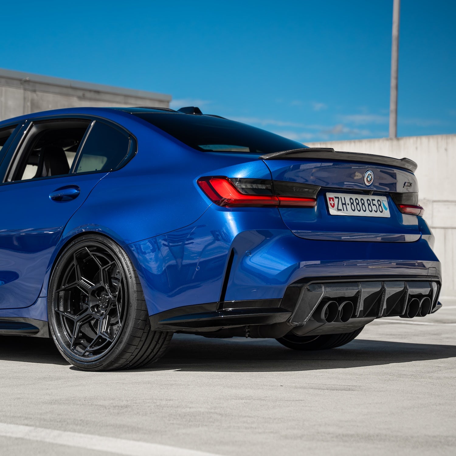 Radi8 Carbon R806 Forged Wheels for BMW M3 G80 – 20x21 Inch Fitment