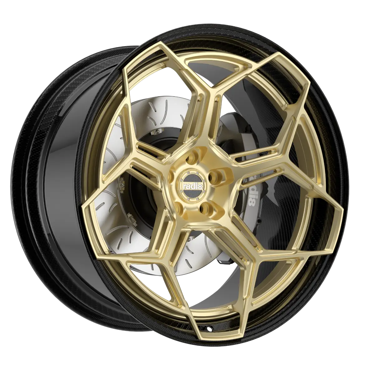 Wheels for Porsche – R804 Full Carbon Series by Radi8, engineered for speed, grip and timeless look